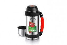 Термос LARA LR04-02 сталь 1,0л