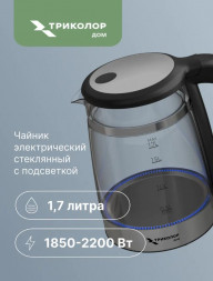 Чайник электрический ТРИКОЛОР KT521G
