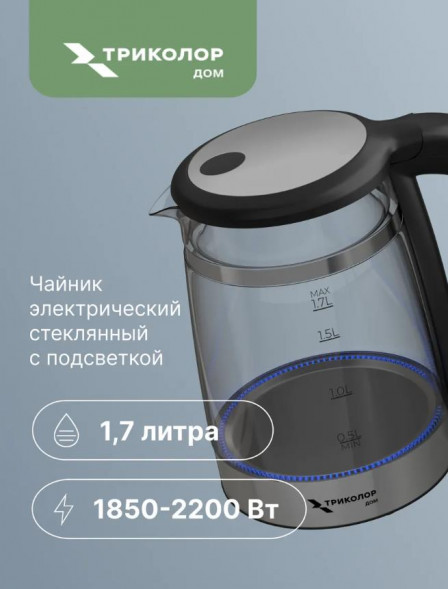 Чайник электрический ТРИКОЛОР KT521G