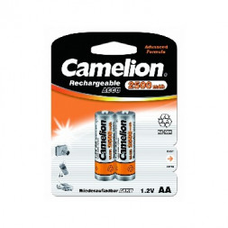 Аккумулятор CAMELION (6107) AA-2500mAh Ni-Mh BL-2 (NH-AA2500BP2, аккумулятор,1.2В)