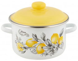 Кастрюля APPETITE 6RD161M CITRON эмал цил 2,0л