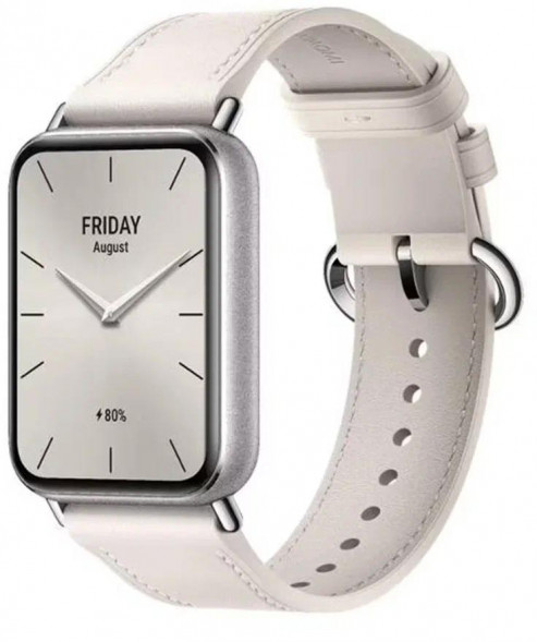 Фитнес-браслет XIAOMI Smart Band 10 Ceramic Edition Pearl White (BHR07Y5GL)