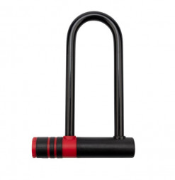 Навесные замки ЧЕТЫРЕ СЕЗОНА (79-0400) ЗАМОК-СКОБА U-ОБРАЗАЗНЫЙ 15Х21 СМ, ЧЕРНЫЙ