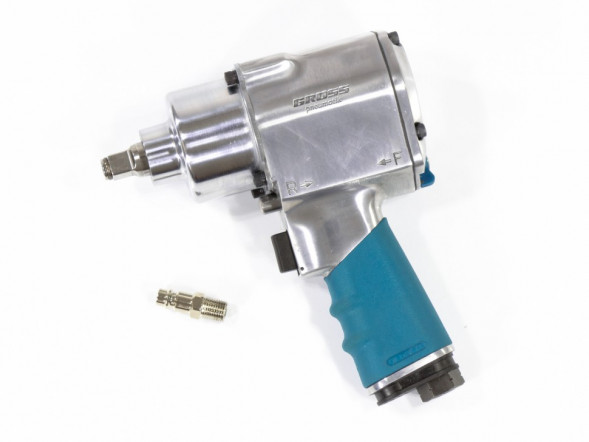 Пневмоинструмент GROSS Гайковёрт пневматический ударный G1260,1/2&quot;,Twin Hammer, 813Нм, 7000 об/мин 57441