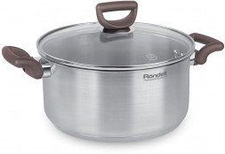 RONDELL Fest RDS-1323 4.8л. d=24см (с крышкой) стальной