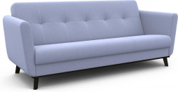 Мягкая мебель ЭЛЕГИЯ ЛАЙМ Диван 3-х местный VELUTTO 49/Венге (Лак) Категория 1 (2 кор.)