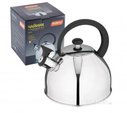 Чайник MALLONY Чайник из нерж стали со свистком "Opera" (зеркальная полировка) 2,5 л (005178)