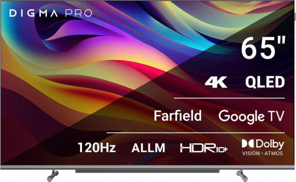 LED-ТЕЛЕВИЗОРЫ DIGMA Pro QLED 65L UHD SMART Google