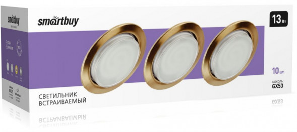 Светильник SMARTBUY (SBL-041GD-GX53) GX53