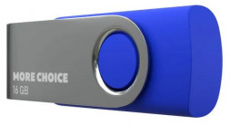 флэш-накопитель MORE CHOICE (4610196407567) MF16-4 USB 16Gb 2.0 Blue