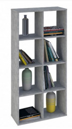 Стеллаж POLINI Стеллаж Polini Home Smart Кубический 8 секции, бетон (1кор)