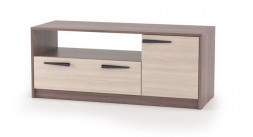 Тумба ТВ МЕБЕЛЬ-КОМПЛЕКС Оптима Тумба под ТВ 1 Шимо темный/Шимо светлый
