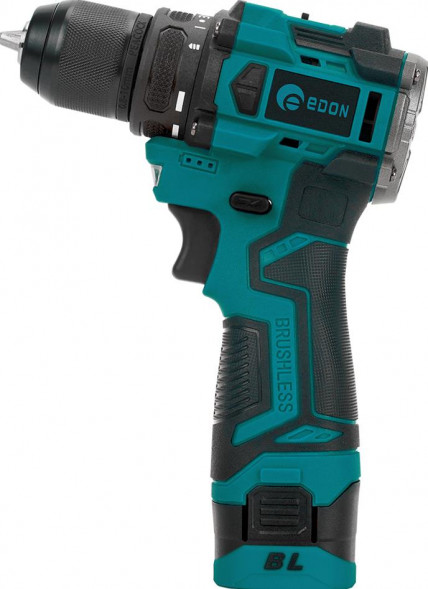 Дрель-шуруповёрт EDON AD-16CBL зеленый/черный 28006