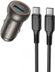 АЗУ BOROFONE (6941991118562) BZ32aa 1Type-C 3.0A PD30W , Gold