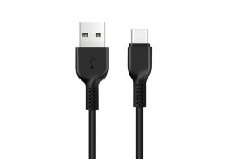 Дата-кабель Type-C HOCO (6957531061182) X13 USB (m)-Type-C (m) 1.0м - черный