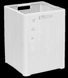 Корзина VIOLET Корзина складная "Лофт" 50л (белый) 895006