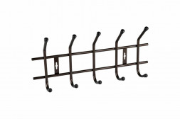 РЫЖИЙ КОТ Вешалка настенная Gancio 5 крючков бронза (104848)