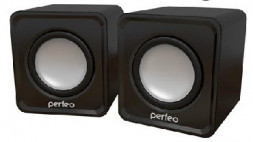 Акустика 2.0 PERFEO (PF_5127) WAVE PF-128-B. черный