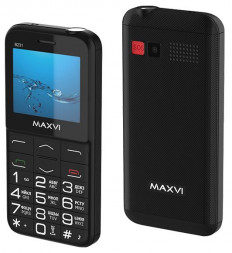 Телефон мобильный MAXVI B231 Black