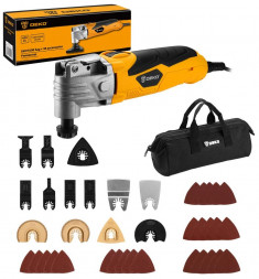 Реноватор быстрозажимной DEKO DKOT600 в сумке+набор предметов 38 шт. 063-4276