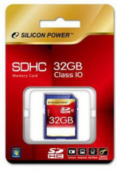 Карта памяти SILICON POWER SDHC 32GB Class10