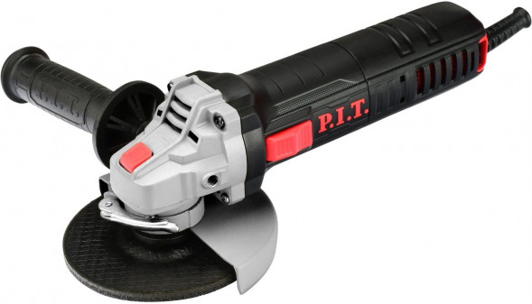 Углошлифовальная машина P.I.T. Шлифмашина угловая электрич. PWS125-C4 (850Вт, 125х22,2мм, 11000об/мин, М14) P.I.T. Шлифмашина угловая электрич. PWS125-C4 (850Вт, 125х22,2мм, 11000об/мин, М14)