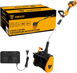Снегоуборщик DEKO ST40V2-5, 2*20В, 2*5.0Ач 083-4443