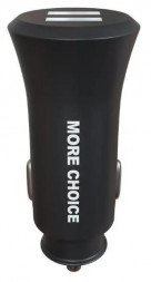 АЗУ MORE CHOICE AC23 АЗУ 2USB 2.4A -Black