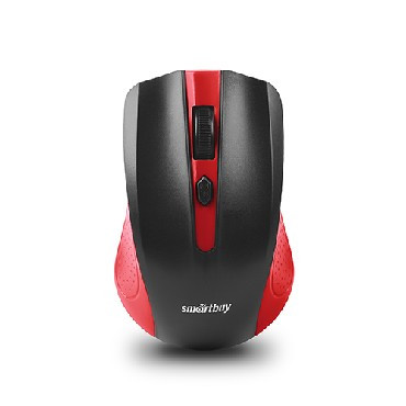 Мышь беспроводная оптическая SMARTBUY (SBM-352AG-RK) ONE 352 красно-черная