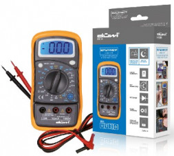 Мультиметр DUWI 26044 8 M830L PROFI Мультиметр C противоударным чехлом