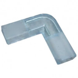 аксессуары для светильников ECOLA SCLN14ESB LED STRIP 220V CONNECTOR комплект для упрощенного соединения &quot;L&quot;лента-лента 2-х конт для ленты IP68 14X7