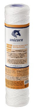 Картридж UNICORN механический из полипропиленового шнура 10 20 микрон РР 1020