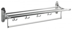 Полка для полотенец BRIMIX 008 Полка для полотенца с опорой