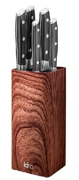 Подставка для ножей LARA LR05-102 квадрат