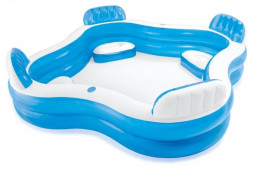 Бассейн надувной INTEX Бассейн надувной 229х229х66см.Семейный бассейн (4 места) . (в коробке) Новинка. Арт.56475NP