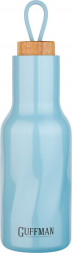 Термос GUFFMAN N014-044B Термос Wave 530 мл, голубой перламутр.