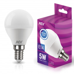Лампа светодиодная REV 32261 0 G45 Е14/5W/4000K
