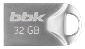 USB флеш накопитель BBK 032G-TG106 металлик, 32Гб, USB2.0, TG серия