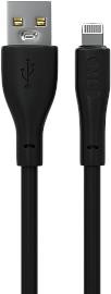Кабель MORE CHOICE (4620202552945) K60i USB 2.4A для Lightning , черный