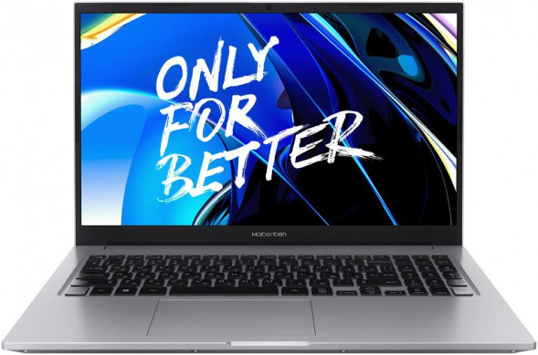 Ноутбук MAIBENBEN M557 15,6 FHD IPS/R7-5700U/16Gb/512Gb SSD/UMA/Linux/Silver