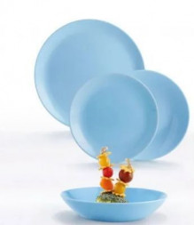 Набор столовый LUMINARC ЛИЛИ ЛАЙТ БЛЮ 16 предметов Q6884