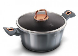 Кастрюли из алюминия BERLINGER HAUS BH-6012 Moonlight Edition Кастрюля 24см