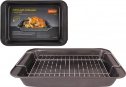 Форма для выпечки MALLONY R-055, 37,5*25,5*5 см (191307)