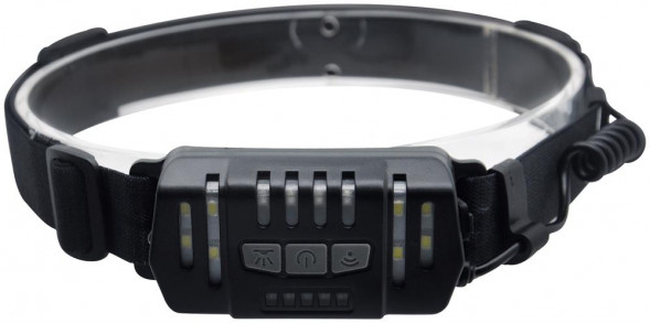 Фонарь налобный RITTER 56204 1 LED COB 7Вт/1200мАч/300Лм/IP44 черный