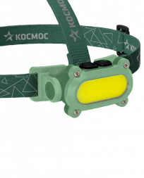 Фонарь налобный КОСМОС KOC503Lit Зеленый