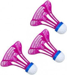 Набор ветрозащитных воланов для бадминтона SILAPRO Набор ветрозащитных воланов для бадминтона, 3шт, нейлон (136-026)