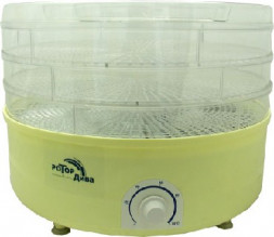 Сушилка для овощей РОТОР ДИВА 3 прозрач.реш.(СШ-007-07) (гофротара)