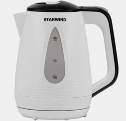 ЧАЙНИКИ ЭЛЕКТРИЧЕСКИЕ STARWIND SKP3213 1.7л. 2200Вт белый/черный (пластик)