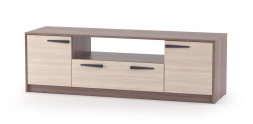 Тумба ТВ МЕБЕЛЬ-КОМПЛЕКС Оптима Тумба под ТВ 2 Шимо темный/Шимо светлый