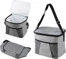 Термосумка ECOS Термосумка PC2201, 14л., р-р: 28x20x25см, цвет: серый 104834